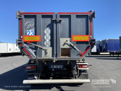 Schmitz Cargobull Semitrailer Tipper Steel half pipe body 26m³ 