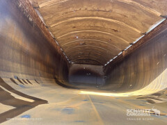 Schmitz Cargobull Semitrailer Tipper Steel half pipe body 