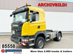 Scania G450 CA 4x4, Kipphydraulik 