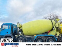 MAN TGA 35.410 8x4 BB, Betonmischer Karrena 10m³ 