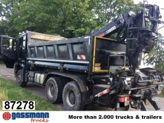 Mercedes Benz Arocs 3345 K 6x4, Heckkran Hiab Jonsered 