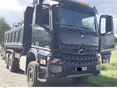 Mercedes Benz Arocs 3345 K 6x4, Heckkran Hiab Jonsered 