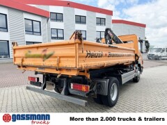 Mercedes Benz Atego 1218 K 4x2 mit Kran Hiab 055 BS-2 Duo 