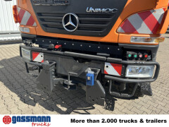 Unimog U 20 U405/70 4x4, Kipper, Winterdienstplatte 