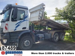 Mercedes Benz Arocs 3342 K 6x4, Bordmatik links 