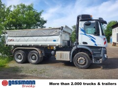 Mercedes Benz Arocs 3342 K 6x4, Bordmatik links 