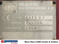 MAN 25/18.284 6x2-4 LL,Kran HMF 1113 K3, Funk, 