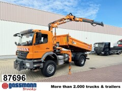 Mercedes Benz Axor 1833 AK 4x4, Winterdienstausstattung, Kran 