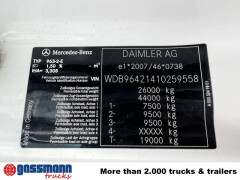 Mercedes Benz Arocs 2643 K 6x4, Meiller Kipper 