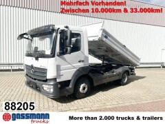 Mercedes Benz Atego 818 K 4x2, 2x AHK, Meiller-Kipper, 