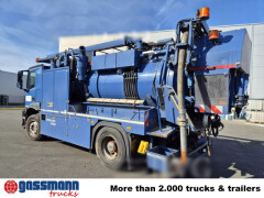 Mercedes Benz Arocs 1843 L 4x2, Müller Canalmaster ca. 8m³, 