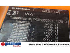 Mercedes Benz Actros 2532/41 L 6x2, EEV, Lenkachse 