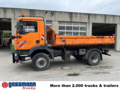 MAN TGM 15.240 4X4 BL, Winterdienstausstattung 