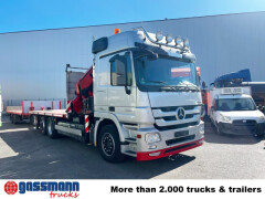 Mercedes Benz Actros 2544 L 6x2, Lenkachse, Kran MKG 