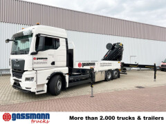 MAN TGX 26.510 6x2-4 LL, Kran Hiab X-HiPro 548 E-8, 