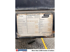 Schwarzmüller 2-A-Plateauauflieger, Nachlaufachse, J-Serie 