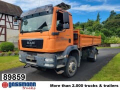 MAN TGM 18.340 BB 4x4, Hardox-Kipper 