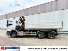 Mercedes Benz Actros 2644 LK 6x4, Dautel Wechselsystem, Kran 
