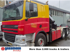 DAF DAF 85/380 CF 6x2 HMF Kran 2823 K5 Funk 