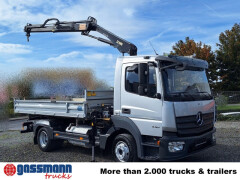 Mercedes Benz Atego 3 1018 K 4x2 Hiab Kran 055 2 x AHK 