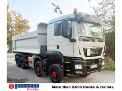 MAN TGS 35.500 8X6 BB, Stahlmulde ca. 19m³ 