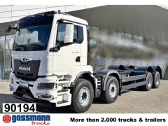 MAN TGS 41.520 8x4 BB CH, Nebenantrieb oben 